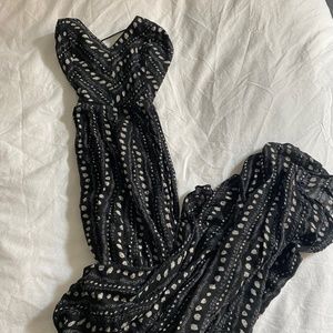 Scote Black long dress